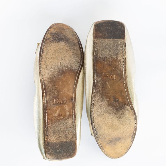 Dior Buckle Ballet Flats- Size 39 - Picture 6 of 8